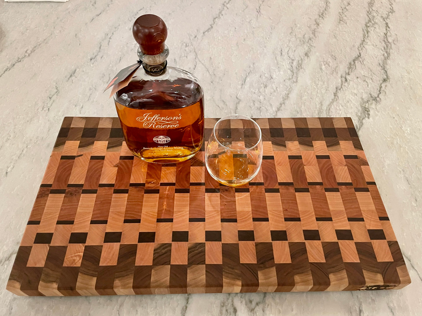 Sold - English Walnut Mix Thick Cherry Dashed