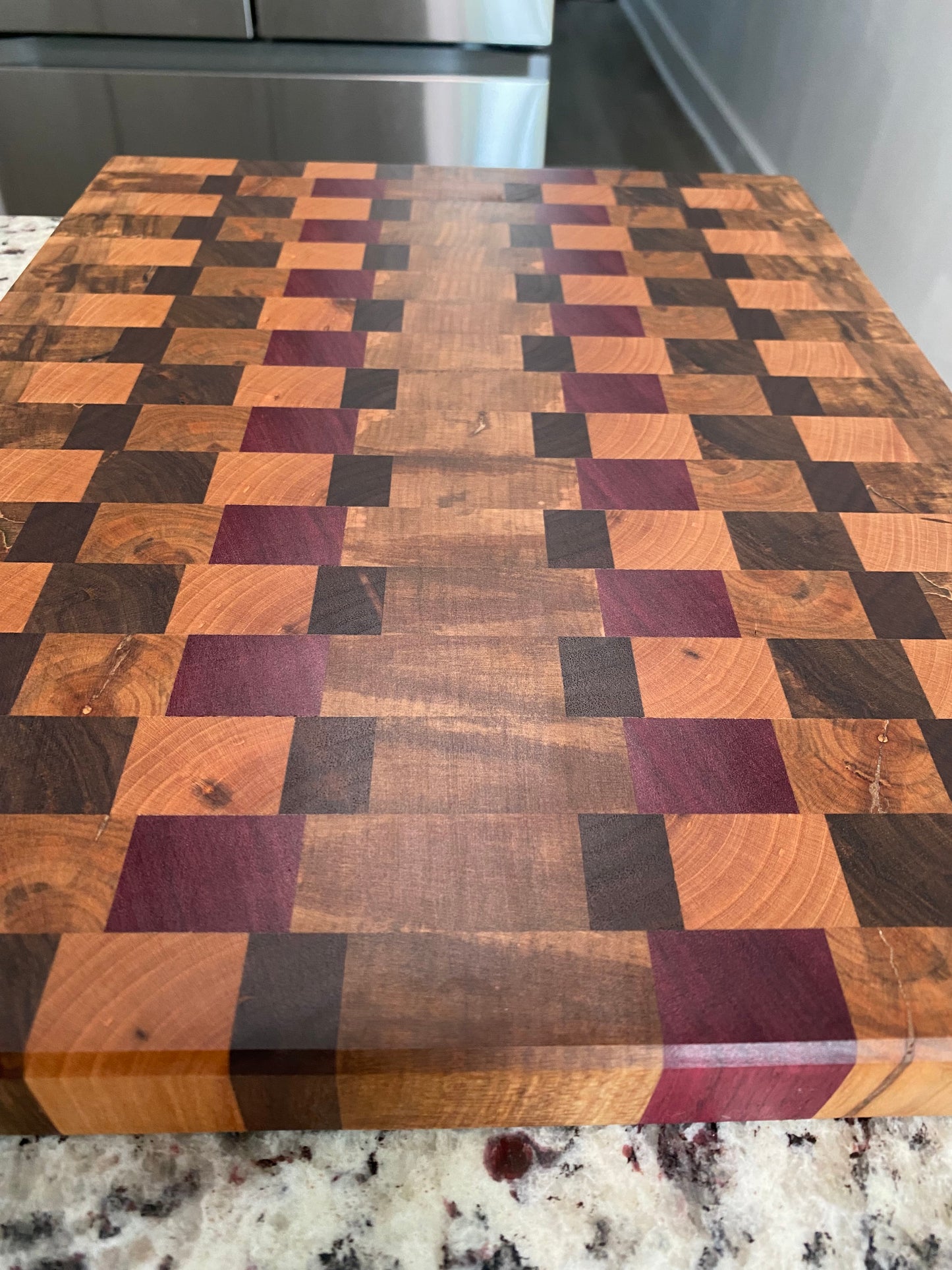 Sold - End Grain Double Trouble