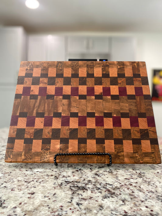 Sold - End Grain Double Trouble