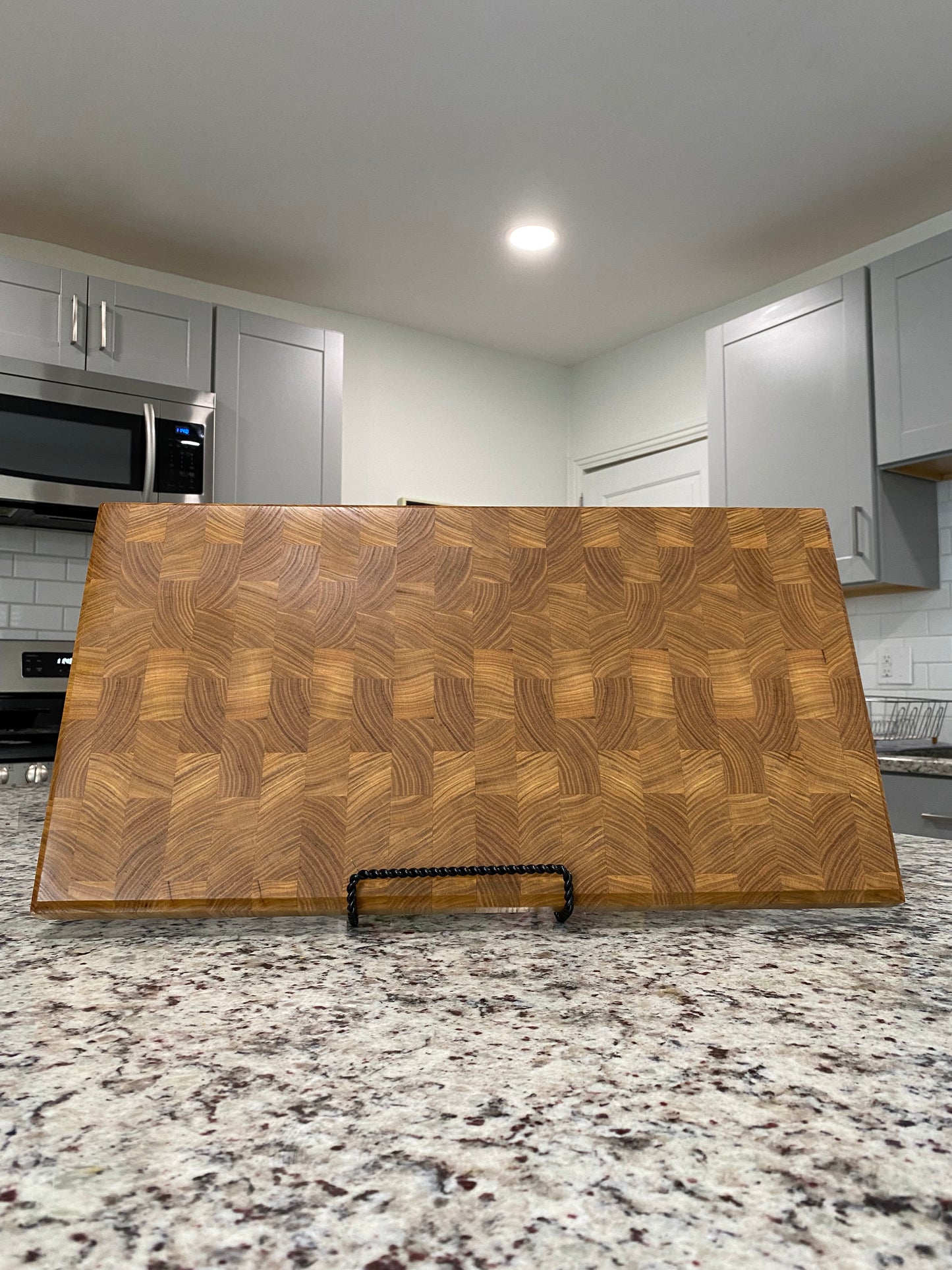 Sold - End Grain Sassafrass with an Edge Cove Finish