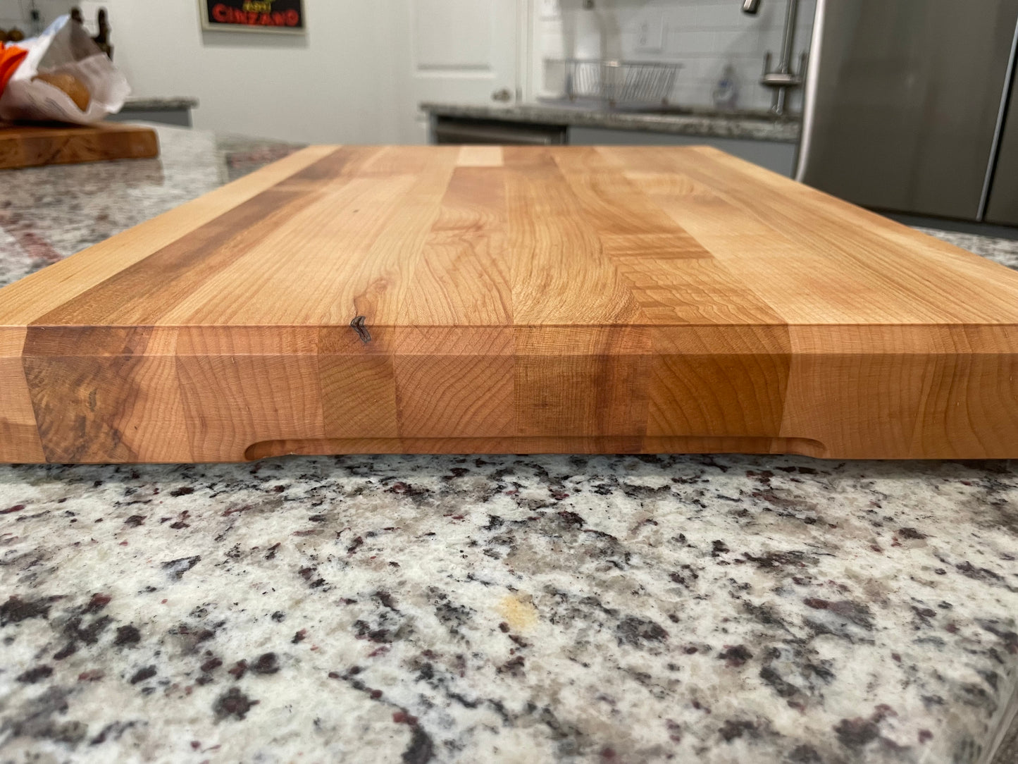 Maple Butcher Block - Chamfered Edge