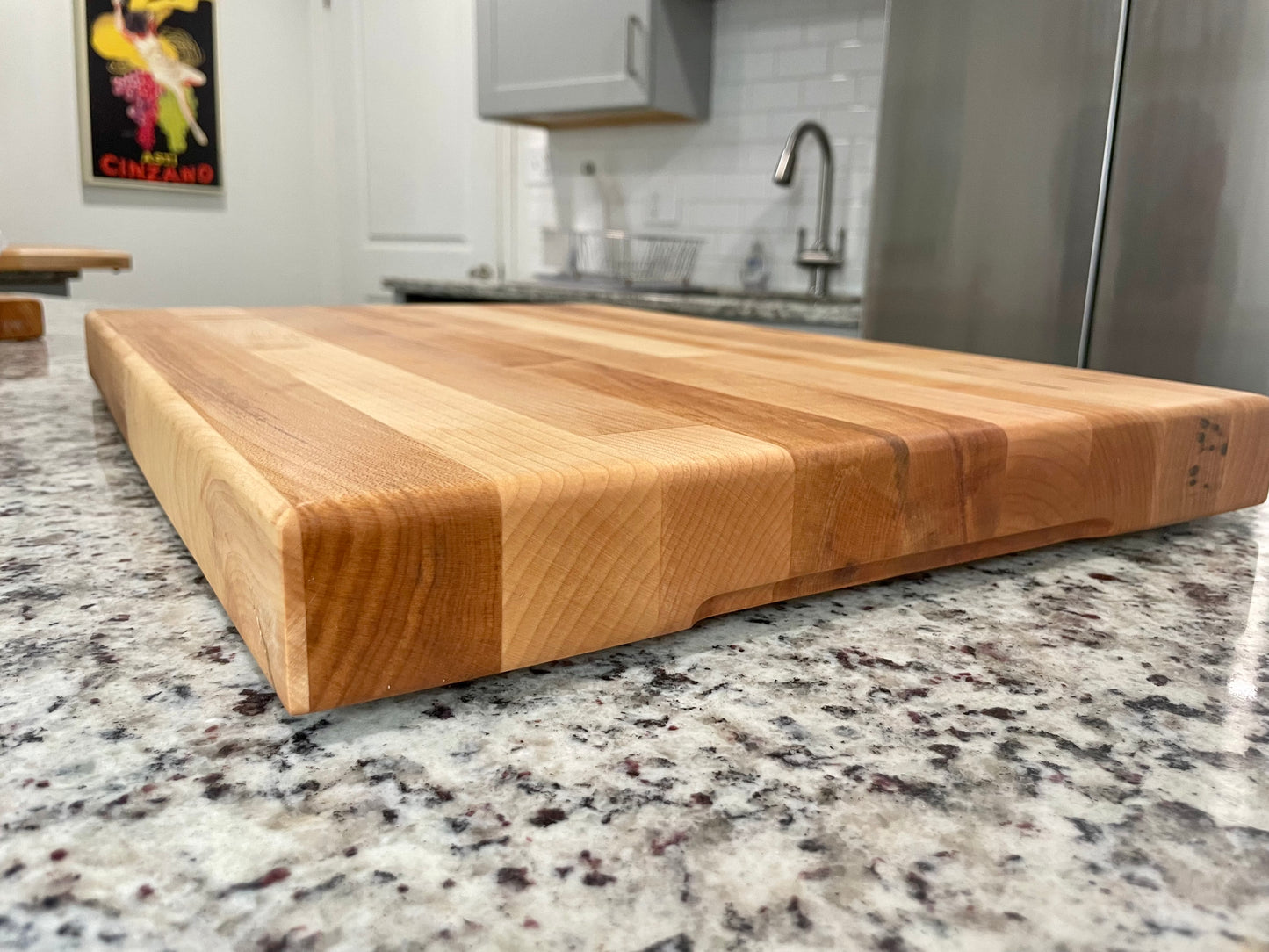 Maple Butcher Block - Round Over Finish