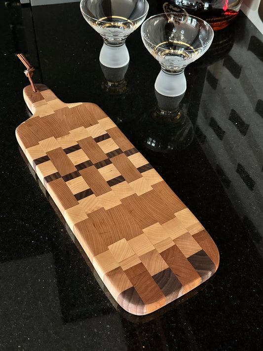 Sold - End Grain Paddle Board