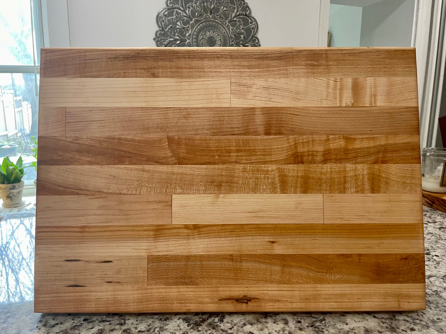 Maple Butcher Block - Round Over Finish